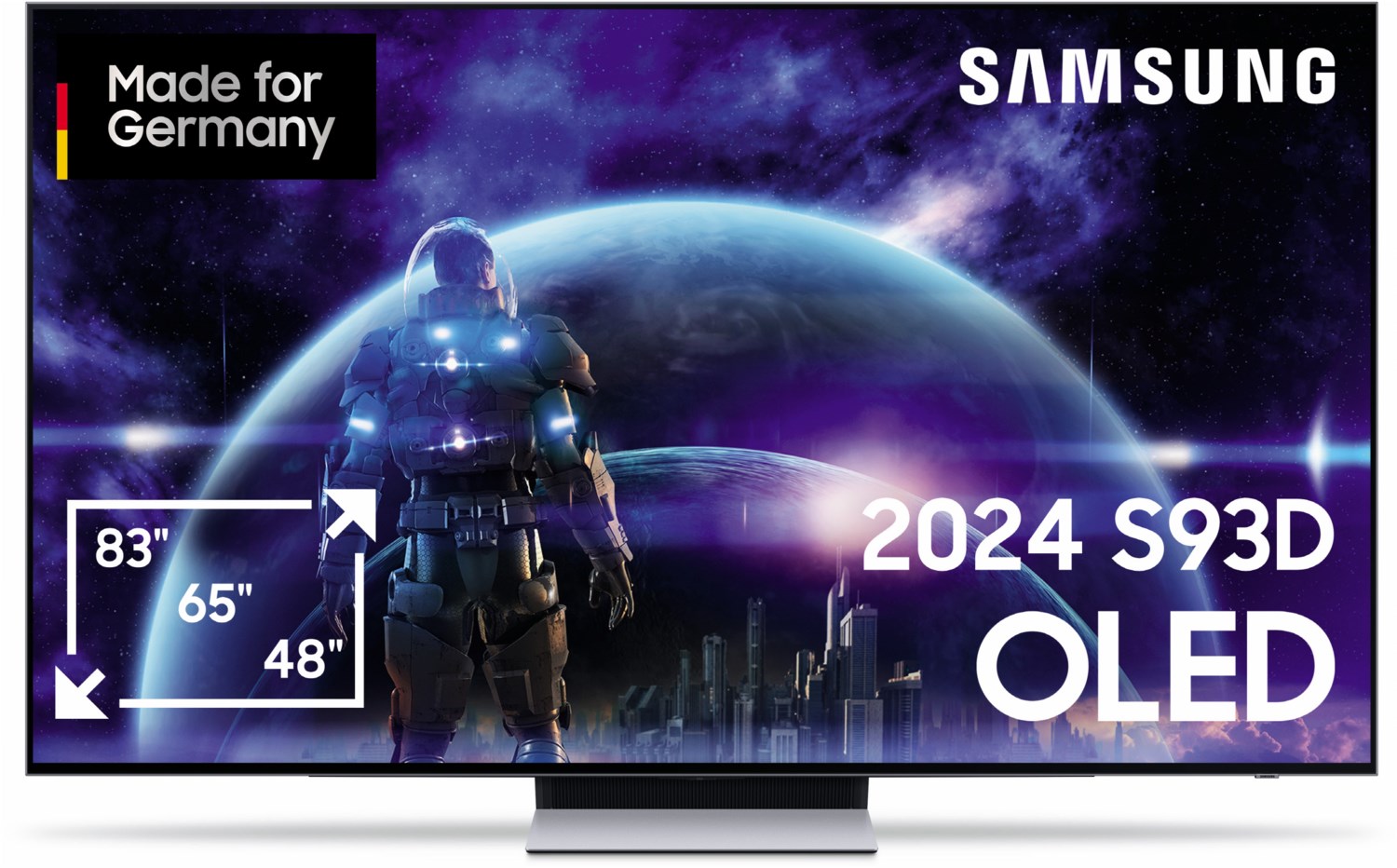 Samsung GQ48S93DAE 120 cm (48") OLED-TV graphitschwarz / G