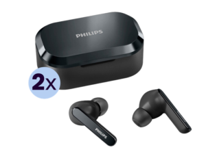 2x Philips TAT5506BK In Ear Kopfhörer